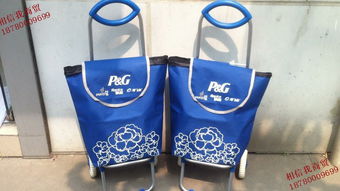 煥新生活，一車在手——多功能便攜折疊購物車，日用百貨的完美搭檔